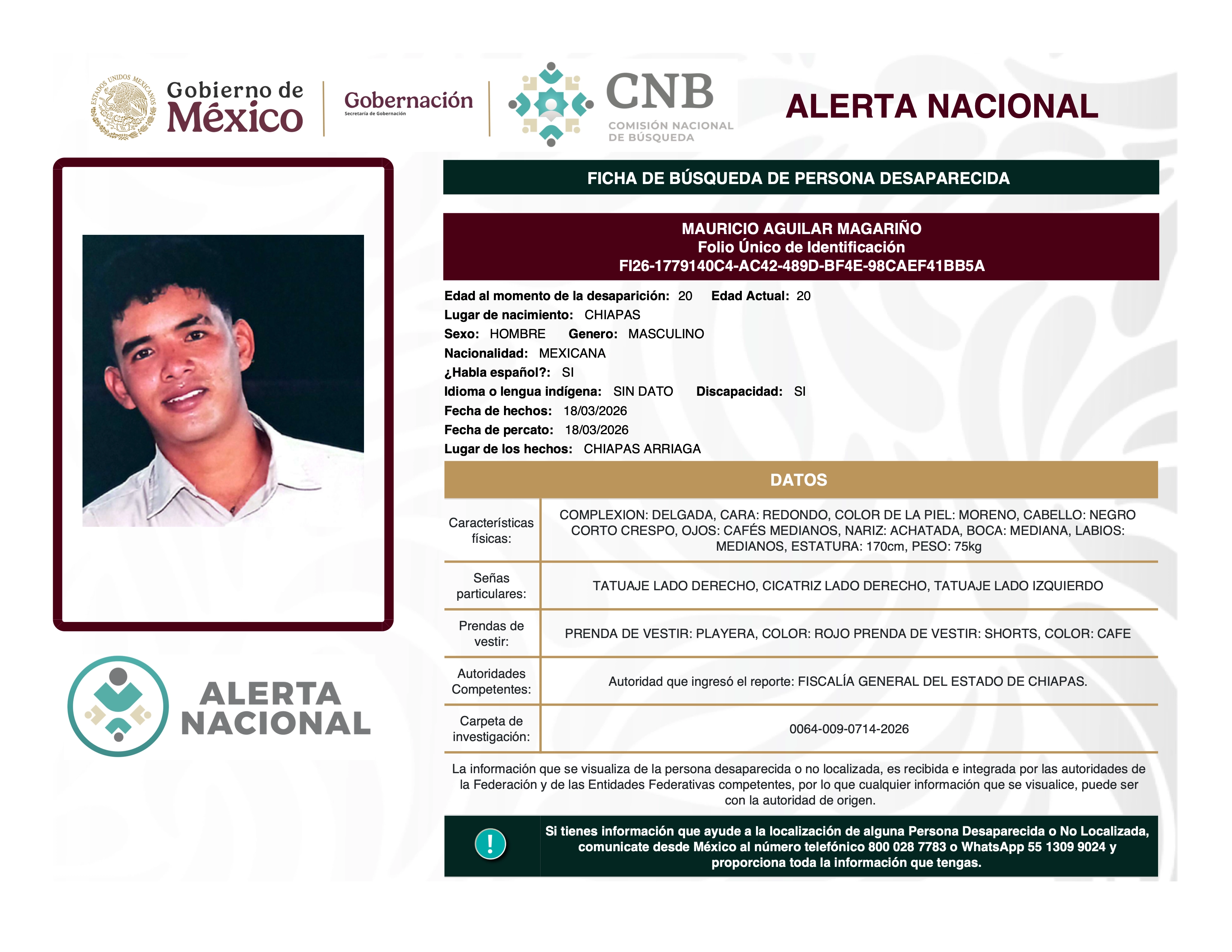 MAURICIO AGUILAR MAGARINO